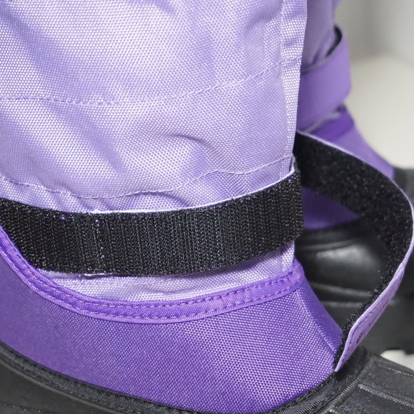 Columbia Big Girl Pull On Winter Rain Boot Purple - Picture 7 of 8